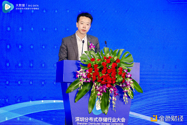 中国发展研究院分布式存储研究中心执行副主任衣泰阳